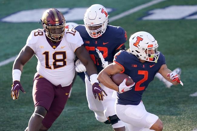 Canadian running back Chase Brown is coming off career-best performance at Illinois | iNFOnews.ca