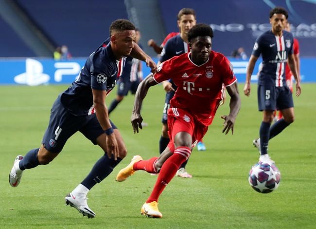 Canada's Alphonso Davies returns from injury, back in Bayern Munich starting 11 | iNFOnews.ca