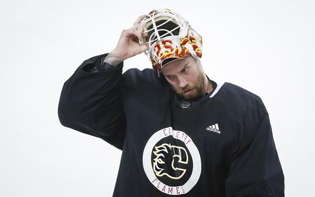 Calgary's new goaltender Jacob Markstrom gives nod to Flames history | iNFOnews.ca CP1162467624