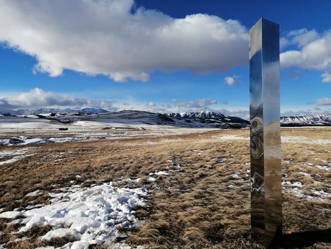 Alberta monolith comes with message to save eastern slopes of Rocky Mountains | iNFOnews.ca Alberta monolith comes with message to save eastern slopes of Rocky Mountains | iNFOnews.ca