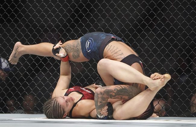 Canadian Sarah (Cheesecake) Moras loses UFC bout by decision in Abu Dhabi | iNFOnews.ca CP1147870580