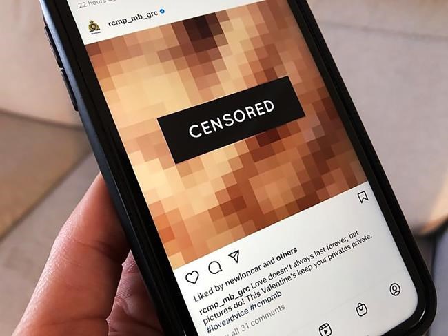 RCMP in Manitoba apologize for Valentine's Day tweet about sharing intimate images | iNFOnews.ca RCMP in Manitoba apologize for Valentine's Day tweet about sharing intimate images | iNFOnews.ca