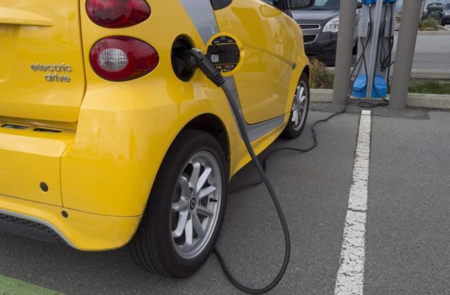 Electric vehicle sales surge, putting B.C. on track for emission reductions | iNFOnews.ca CP1090452253