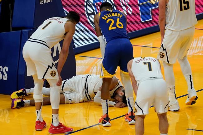 Canadian men's basketball team suffers big blow as Jamal Murray suffers torn ACL | iNFOnews.ca CP609679171