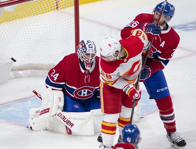 Calgary Flames put playoff pressure on Montreal Canadiens with 4-1 win over Habs | iNFOnews.ca CP1180583610