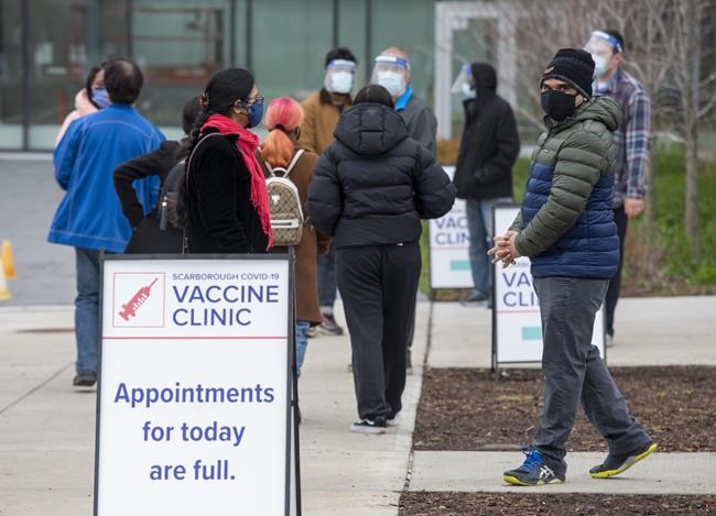 A look at COVID-19 vaccinations in Canada on Thursday, April 29 , 2021 | iNFOnews.ca