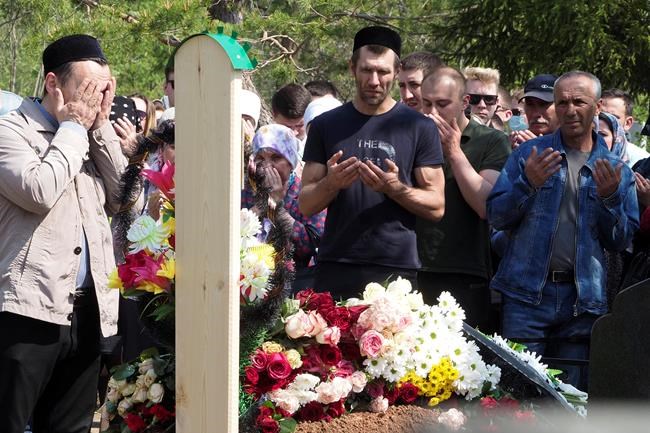 Funerals held for 9 victims of Russian school attack | iNFOnews.ca