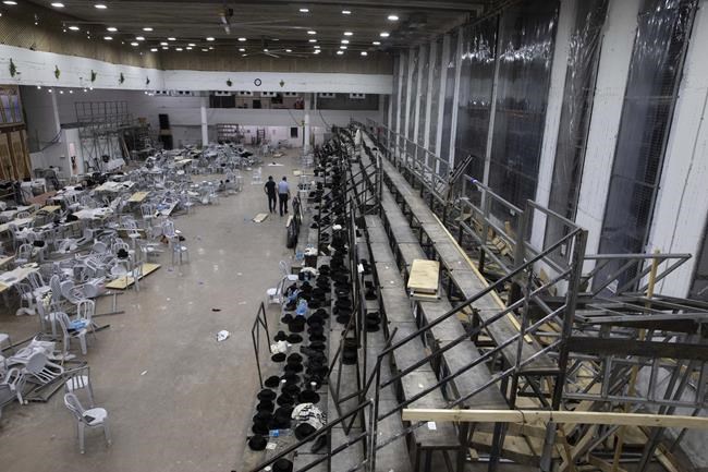 Israeli paramedics: 2 dead in synagogue bleacher collapse | iNFOnews.ca