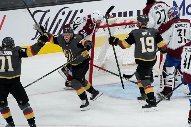 Marchessault's hat trick lifts Vegas to 5-1 win over Avs | iNFOnews.ca Marchessault's hat trick lifts Vegas to 5-1 win over Avs | iNFOnews.ca