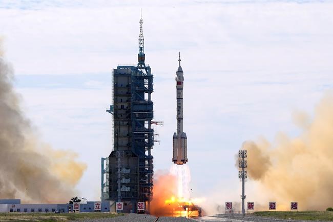 Chinese crewed spaceship docks with new space station | iNFOnews.ca Chinese crewed spaceship docks with new space station | iNFOnews.ca