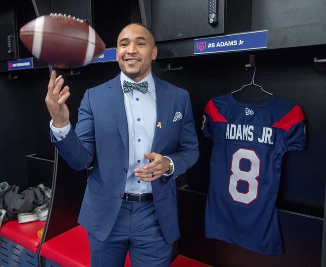 Quarterback Vernon Adams Jr. confident Montreal can pick up where it left off in '19 | iNFOnews.ca