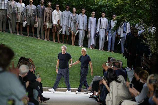 Armani talks succession at 1st live show since pandemic | iNFOnews.ca