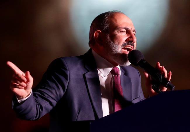 Armenian leader's party wins snap vote despite defeat in war | iNFOnews.ca