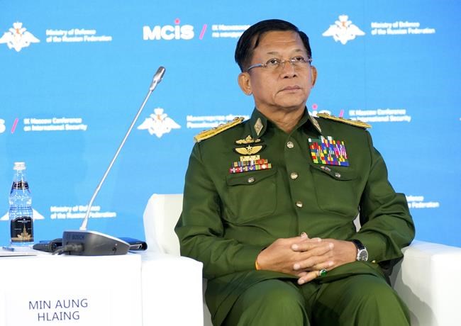 Myanmar's junta leader attends military conference in Moscow | iNFOnews.ca Myanmar's junta leader attends military conference in Moscow | iNFOnews.ca