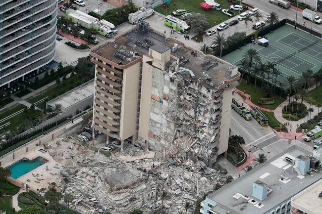 'A gaping hole of rubble:' Thankful survivor recounts rescue | iNFOnews.ca CP1181978951