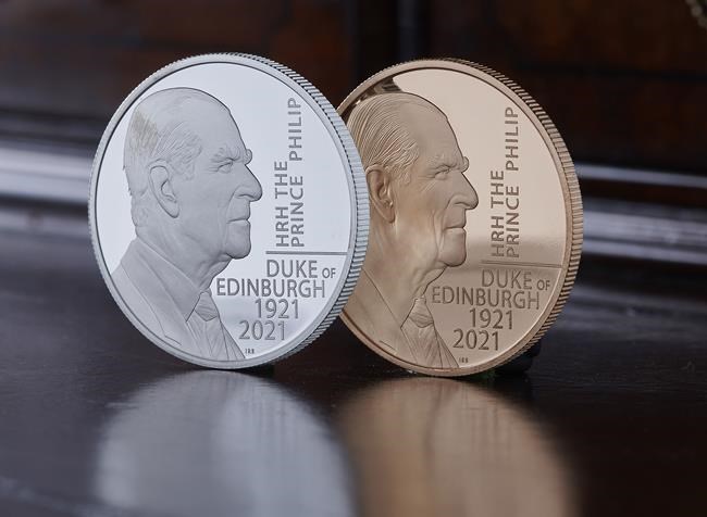 Prince Philip honored on special British 5-pound coin | iNFOnews.ca