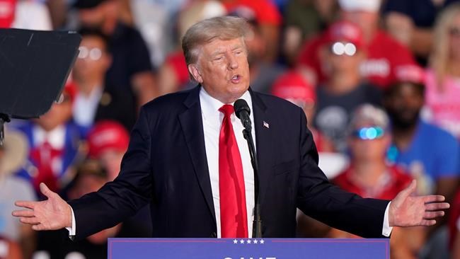 Trump airs old election grievances in return to rally stage | iNFOnews.ca