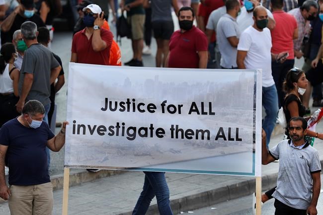 Lebanese judge goes after top officials over port blast | iNFOnews.ca CP1130455886