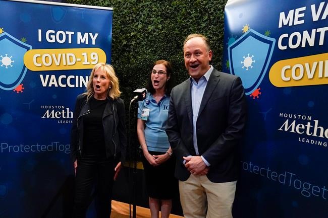 Jill Biden's travels show range of missions and emotions | iNFOnews.ca