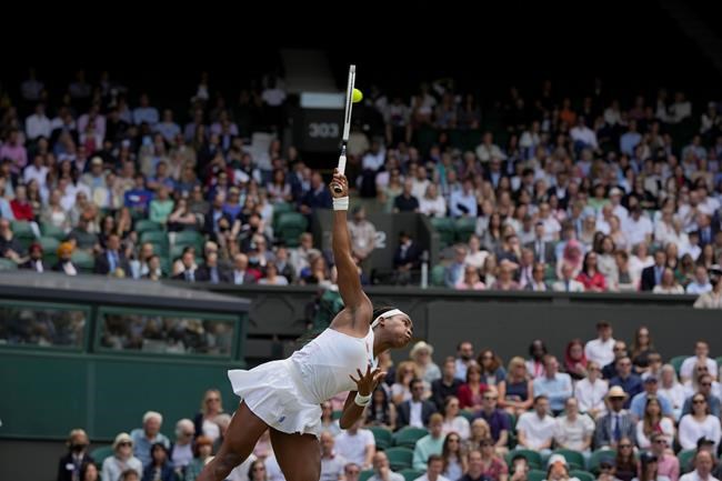 The Latest: Coco Gauff reaches Wimbledon 4th round again | iNFOnews.ca CP1172323693
