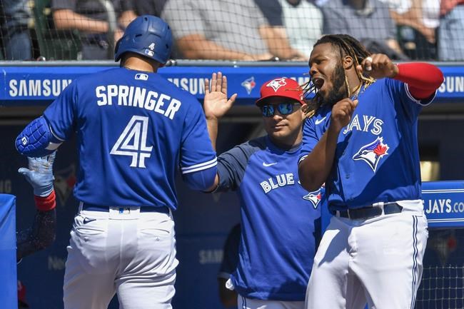 Springer homers again, Blue Jays hand Rays 5th loss in row | iNFOnews.ca Springer homers again, Blue Jays hand Rays 5th loss in row | iNFOnews.ca