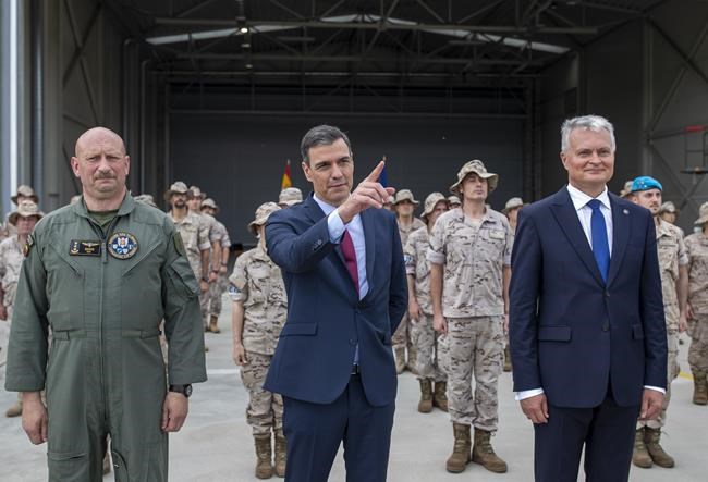 Fighter jets scramble, interrupt leaders in Lithuania | iNFOnews.ca Fighter jets scramble, interrupt leaders in Lithuania | iNFOnews.ca