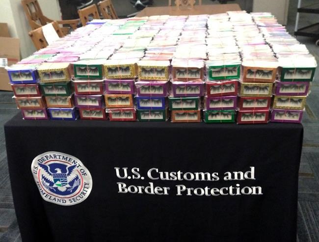 Eye-popping 6,000 false lashes seized at New Orleans airport | iNFOnews.ca