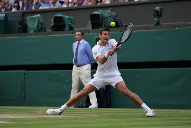 The Latest: Djokovic reaches 7th Wimbledon final | iNFOnews.ca
