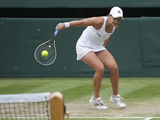Barty beats Pliskova at Wimbledon for 2nd Grand Slam title | iNFOnews.ca