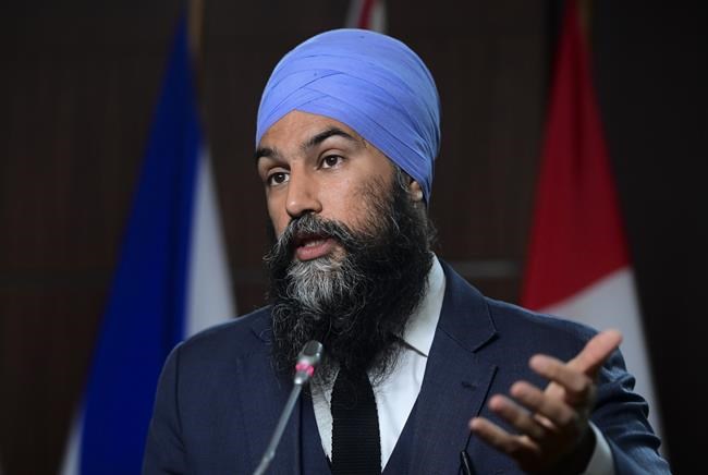 Singh promises public infrastructure to be made with 'Canadian products' in jobs plan | iNFOnews.ca