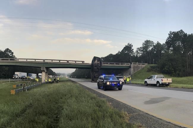 Georgia interstate fully reopens, damaged overpass removed | iNFOnews.ca Georgia interstate fully reopens, damaged overpass removed | iNFOnews.ca