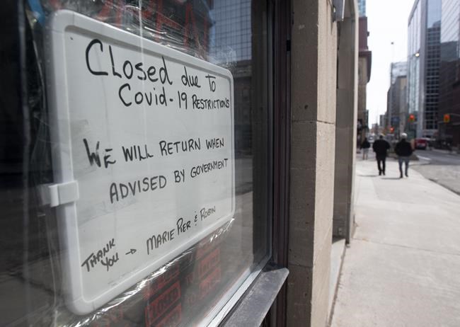 Small business group launches petition to maintain government financial supports | iNFOnews.ca CP194507189