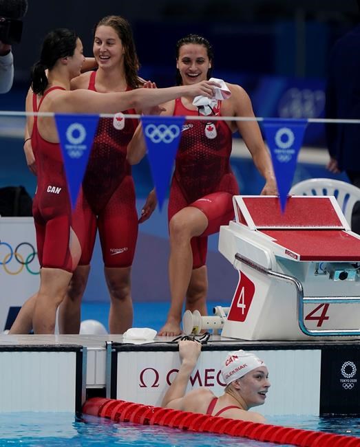 Oleksiak makes history with seventh Olympic medal, De Grasse wins 100m bronze | iNFOnews.ca