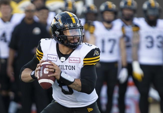 Ticats to go with veteran Masoli as their starter; competed after being pressed on it | iNFOnews.ca