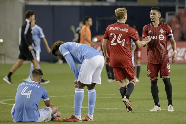 Toronto FC stages dramatic second-half rally to tie New York City FC 2-2 | iNFOnews.ca Toronto FC stages dramatic second-half rally to tie New York City FC 2-2 | iNFOnews.ca