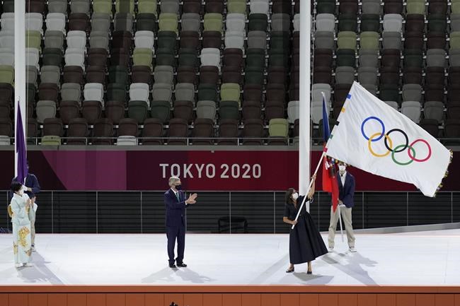 Olympic flag arrives in Paris ahead of 2024 Games | iNFOnews.ca
