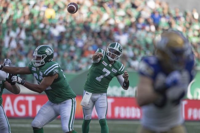 Fajardo, Roughriders look to avenge Labour Day loss in rematch with Blue Bombers | iNFOnews.ca