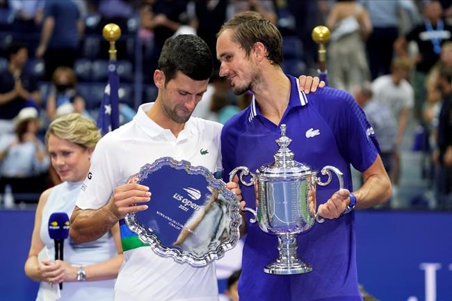 Medvedev overcomes pressure, Djokovic to win U.S. Open | iNFOnews.ca Medvedev overcomes pressure, Djokovic to win U.S. Open | iNFOnews.ca