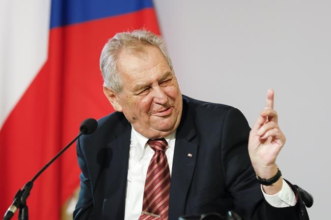 Hospitalized Czech president to return to work next week | iNFOnews.ca Hospitalized Czech president to return to work next week | iNFOnews.ca