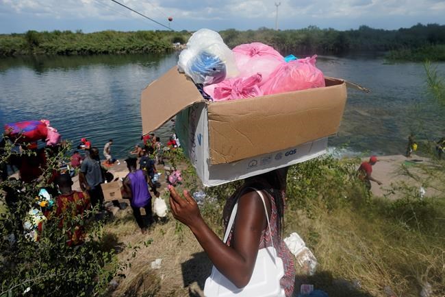 Haitians on Texas border undeterred by US plan to expel them | iNFOnews.ca Haitians on Texas border undeterred by US plan to expel them | iNFOnews.ca