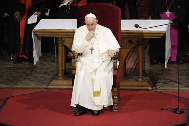 'Some wanted me dead:' Pope acknowledges right-wing critics | iNFOnews.ca