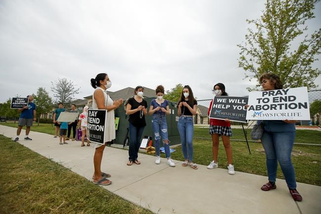 Justice department urges judge to halt Texas abortion law | iNFOnews.ca CP1163030974