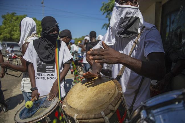 Wife of Haiti's slain president meets with judge amid probe | iNFOnews.ca CP322809301