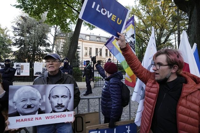 EU leaders fear Polish exit following court ruling | iNFOnews.ca CP63741380