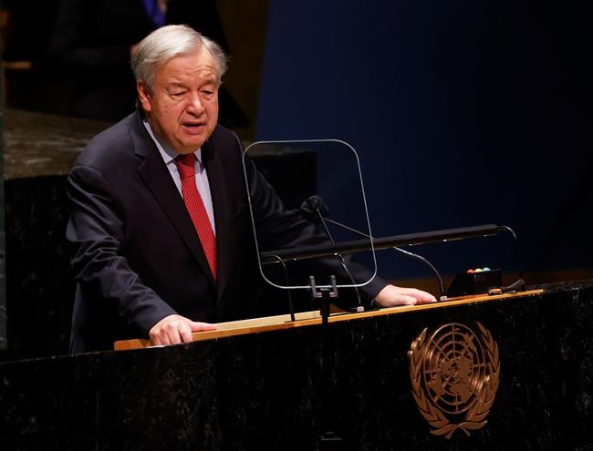 UN chief: Afghanistan faces `make-or-break moment' | iNFOnews.ca