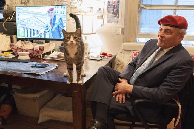 Stunts, cats and crime: Sliwa's colorful run for NYC mayor | iNFOnews.ca