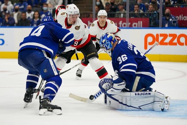 Depth scoring leads the way as Maple Leafs down Senators 3-1 | iNFOnews.ca