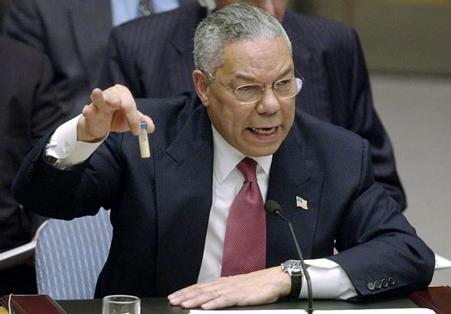 Colin Powell: A trailblazing legacy, blotted by Iraq war | iNFOnews.ca