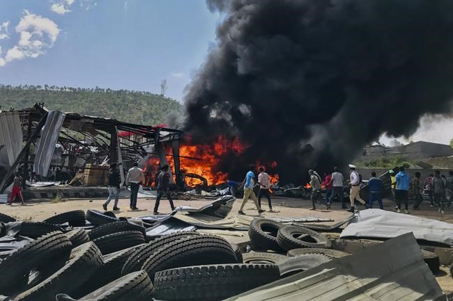 New airstrikes hit capital of Ethiopia's Tigray region | iNFOnews.ca