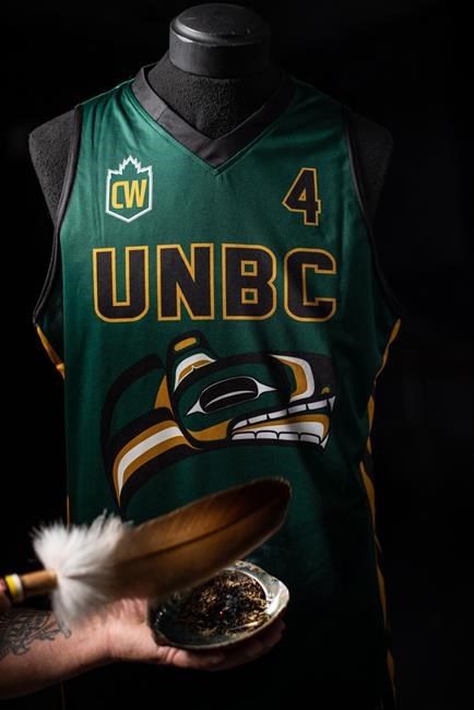 Entirely Indigenous-designed jerseys at University of Northern B.C. a Canadian first | iNFOnews.ca